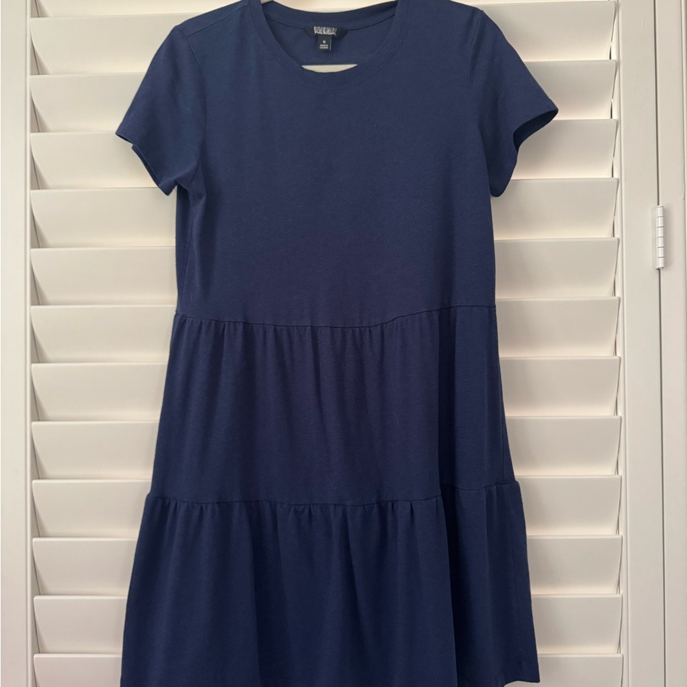 Nicole Miller Navy Blue Casual Dress